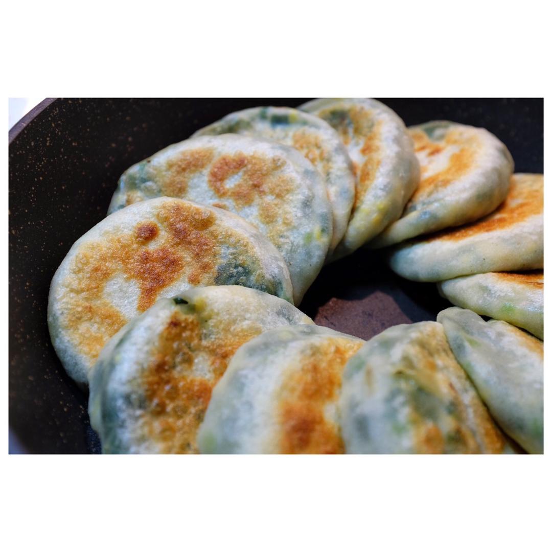 虾皮韭菜鸡蛋馅饼（图文）