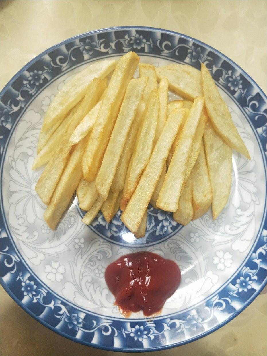 比KFC还香的自制薯条🍟