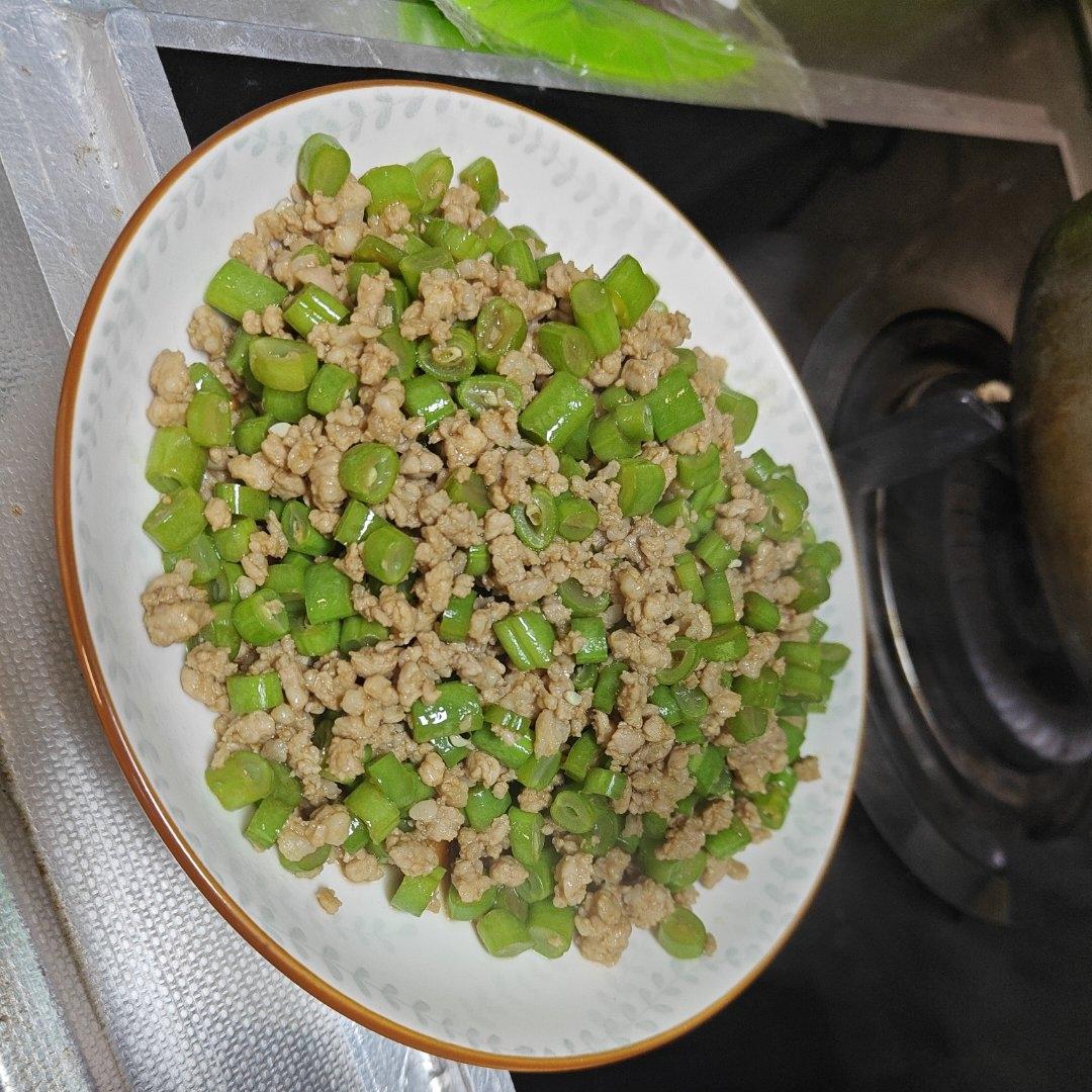 肉末四季豆
