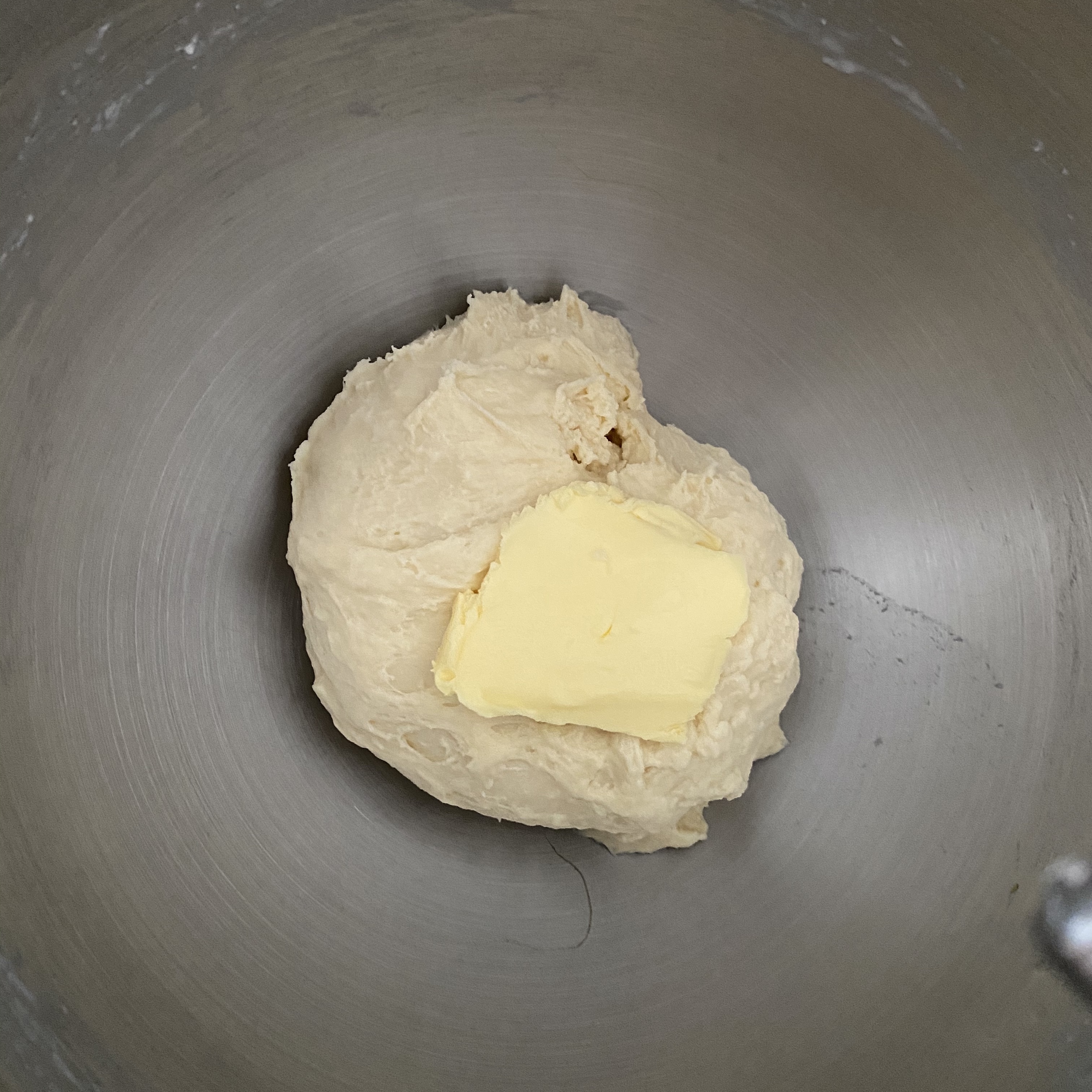 一口下去超级满足的🥔土豆火腿芝士吐司🍞（450g低糖模具）的做法 步骤2