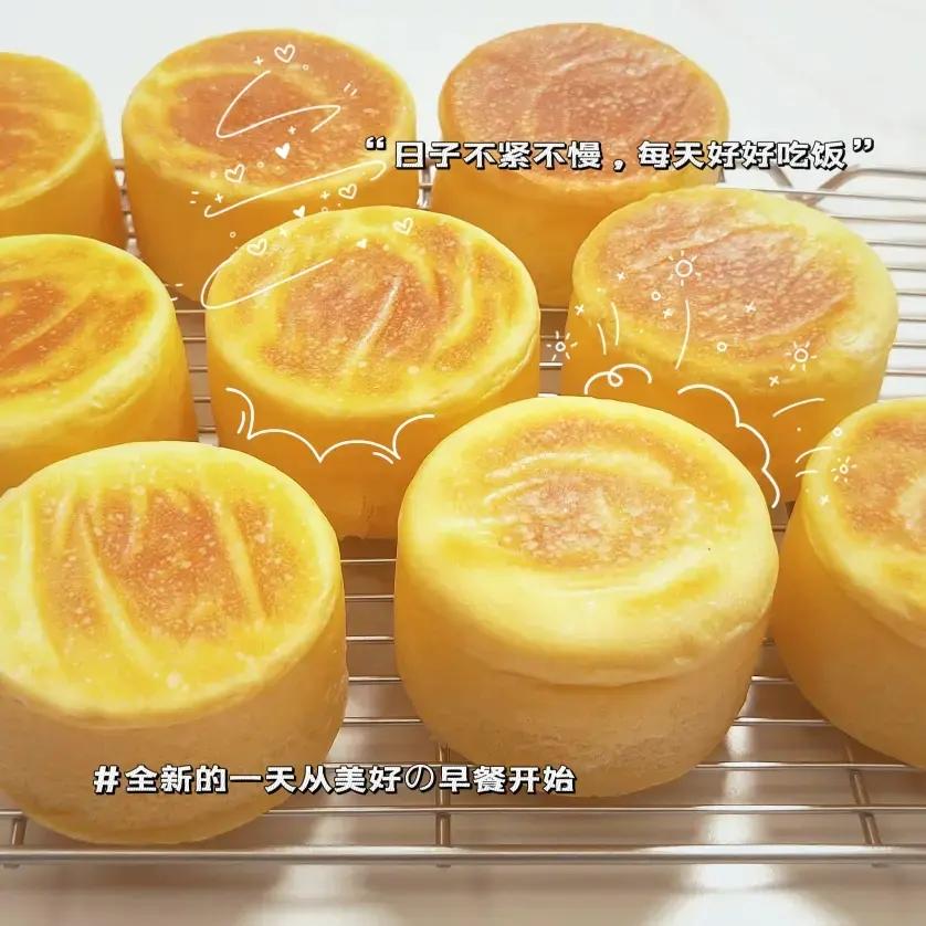在家就能做，日式面包店招牌红豆大鼓面包