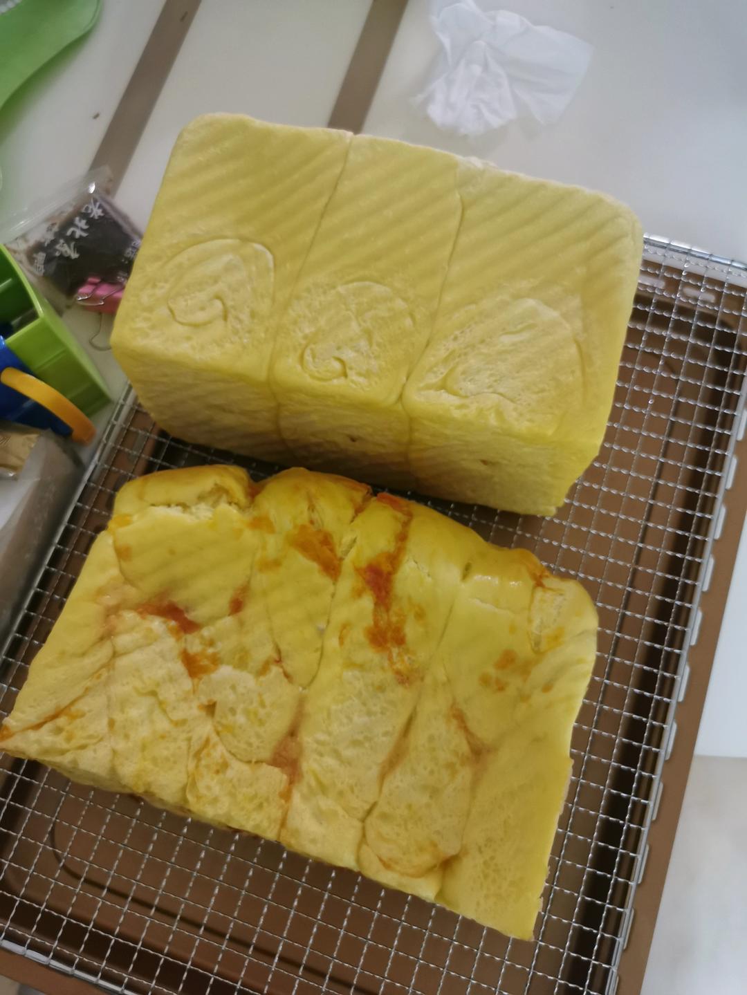 南瓜炼乳吐司