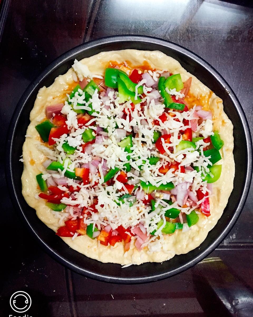 8寸纯手工什锦披萨