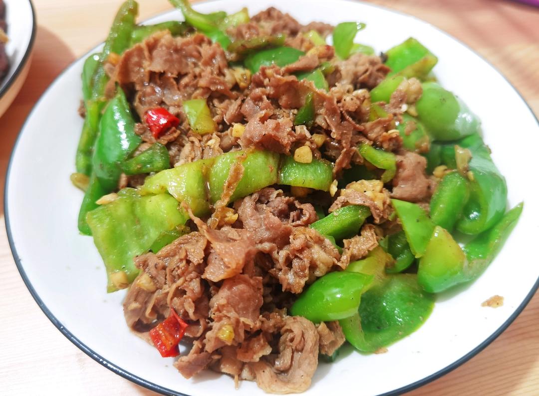 巨下饭的青椒肥牛卷~鲜嫩爽滑