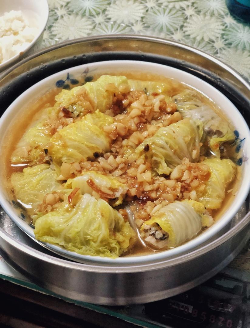 肉酿白菜卷