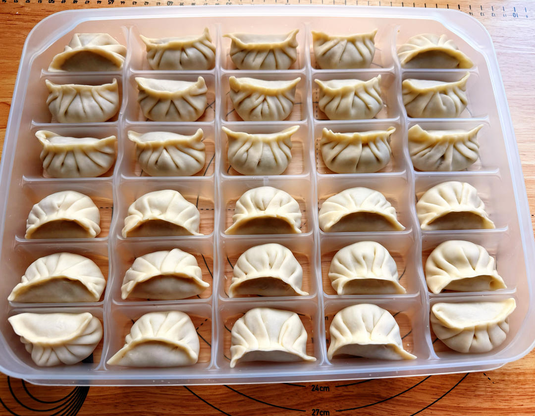 手工饺子皮 劲道煮不烂