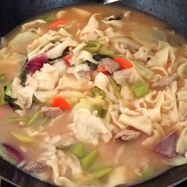 新疆汤饭（揪片子）附揪面片图解