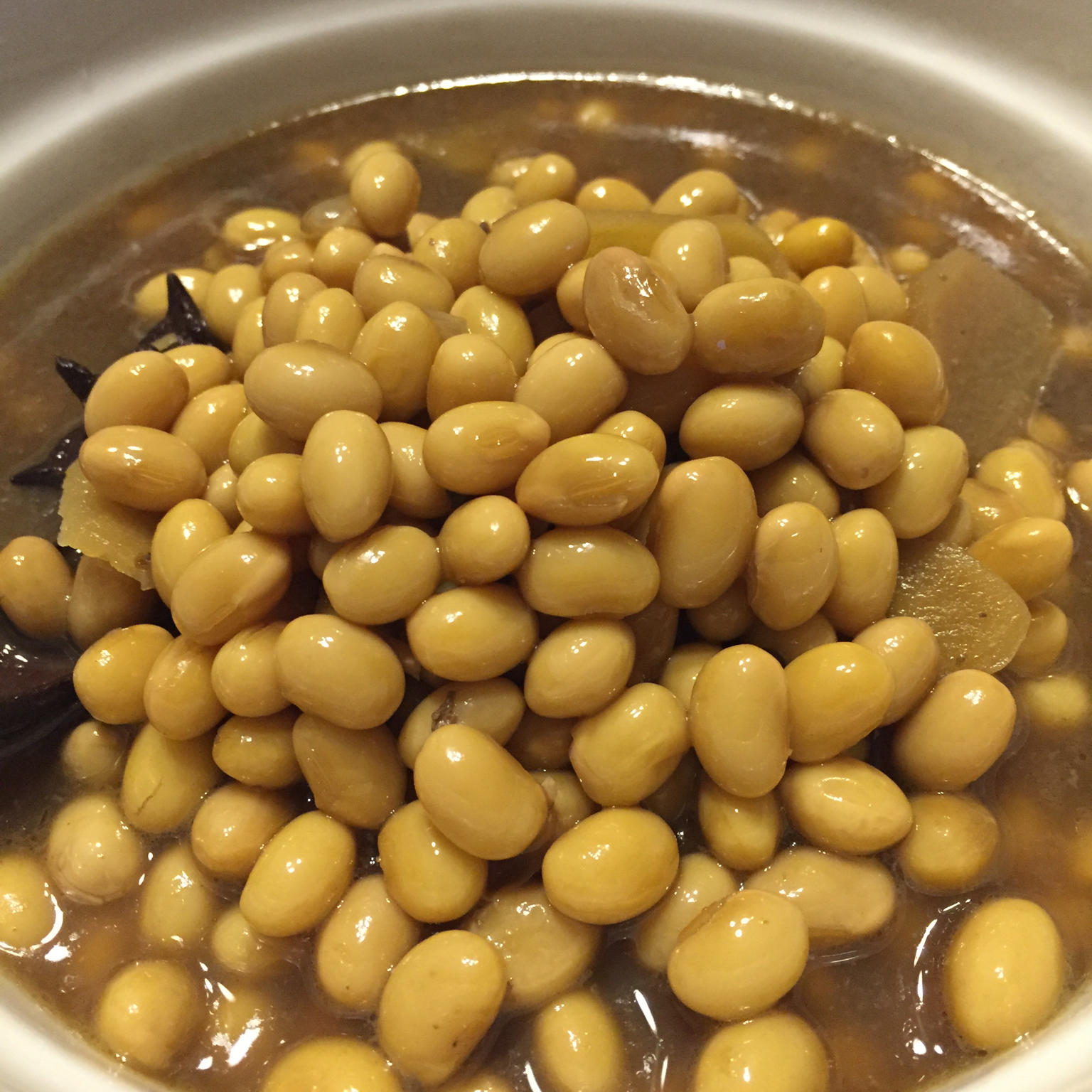 amy鸣儿做的酱焖黄豆