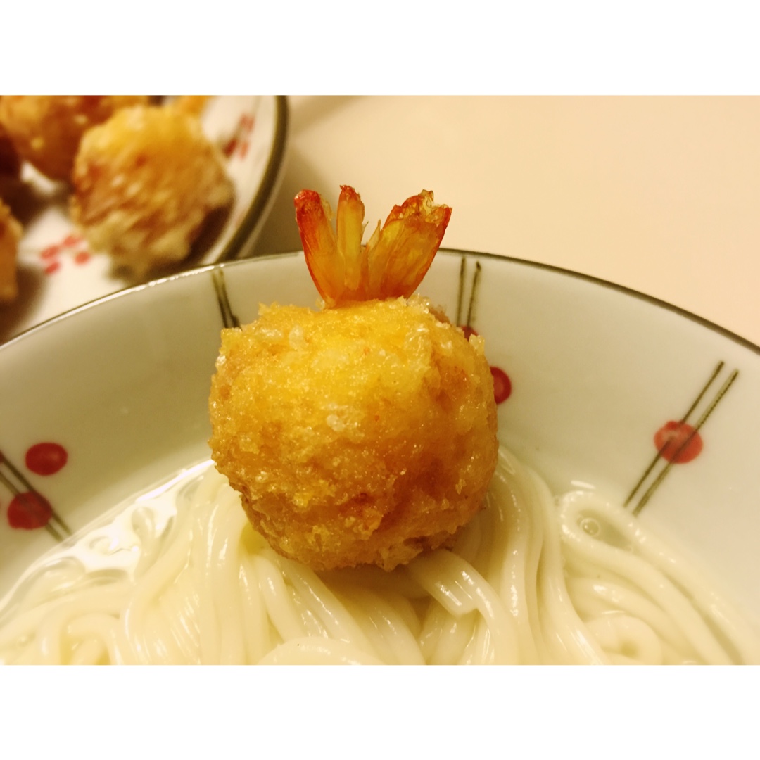 土豆泥鲜虾球