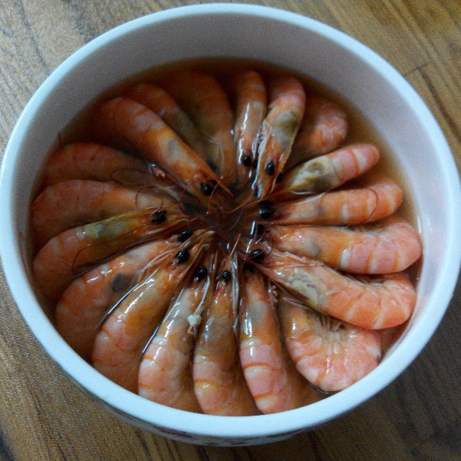 阿惠-1做的自制糟虾