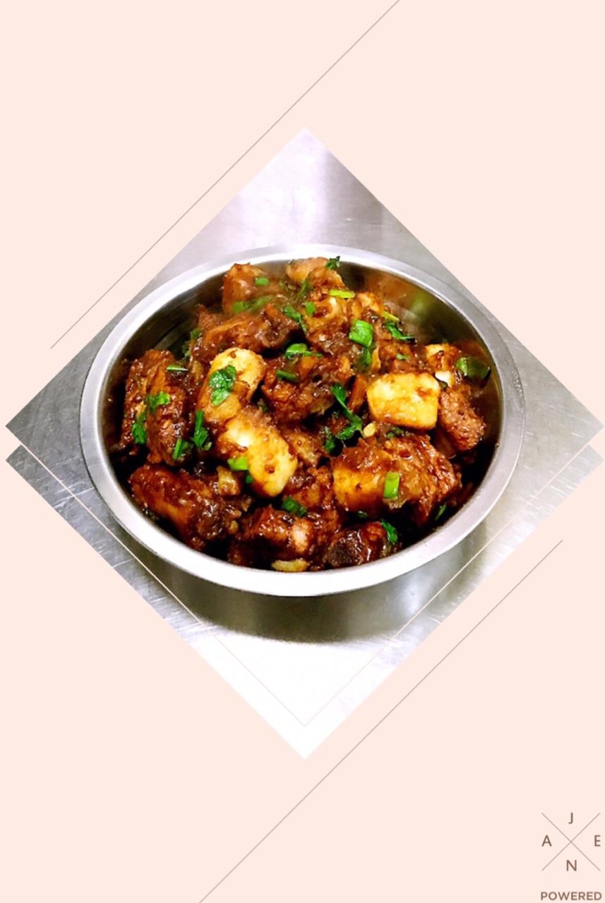 土豆烧排骨