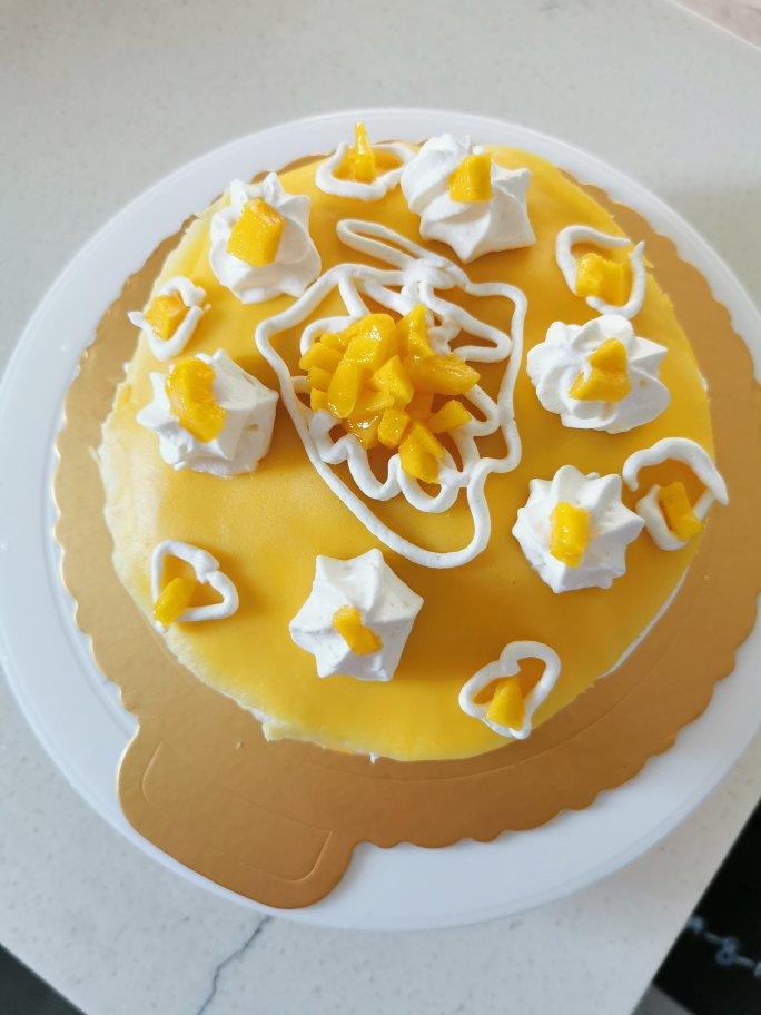 零基础做芒果千层蛋糕（8寸）