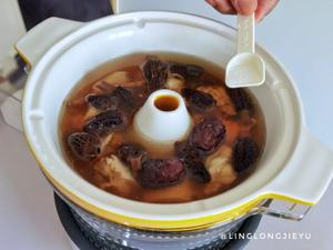 东菱蒸汽锅 | 羊肚菌汽锅鸡汤的做法 步骤9