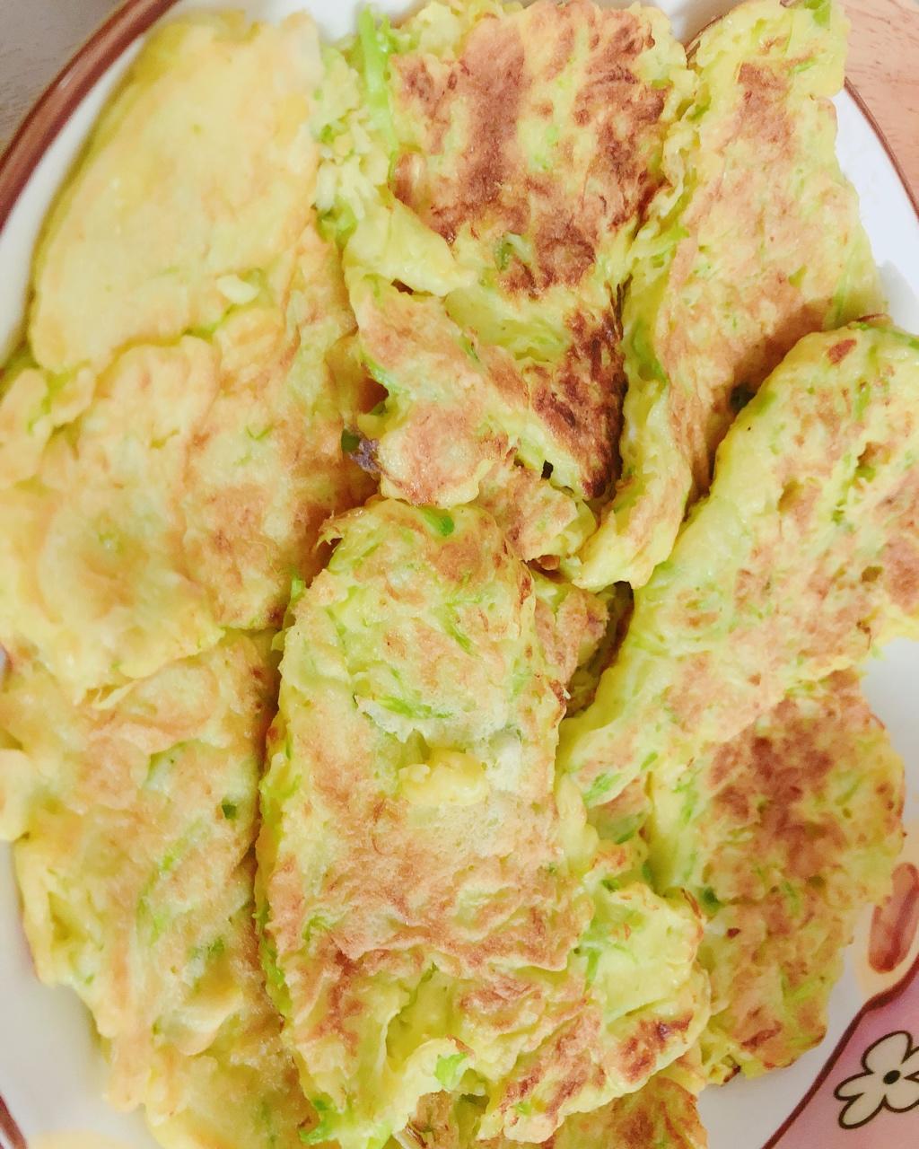 西葫芦鸡蛋饼
