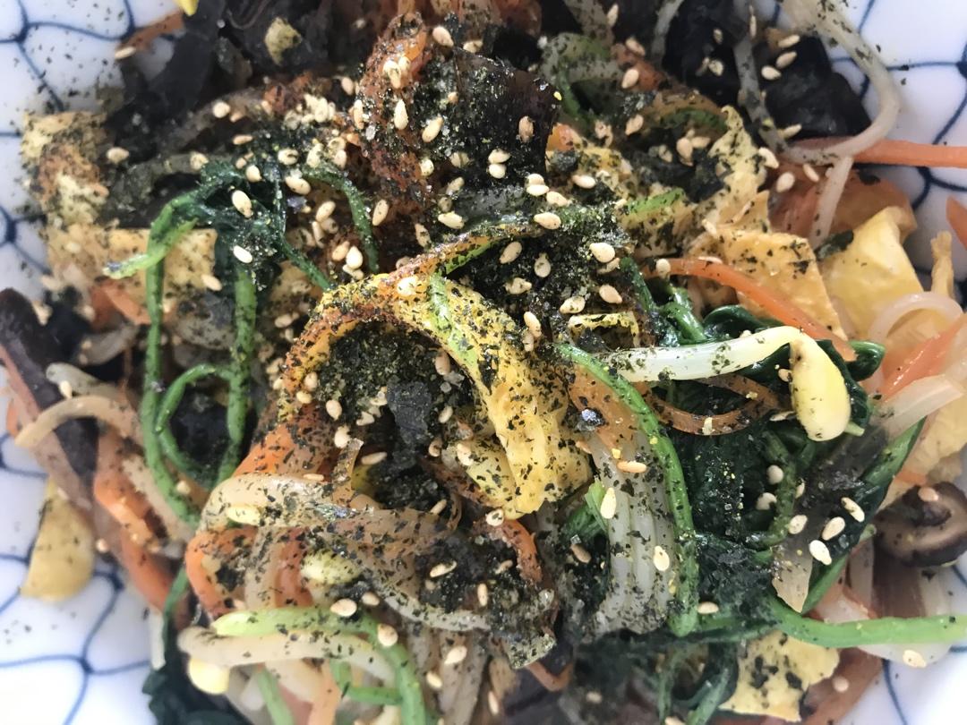 停不下来快手韩式拌杂菜