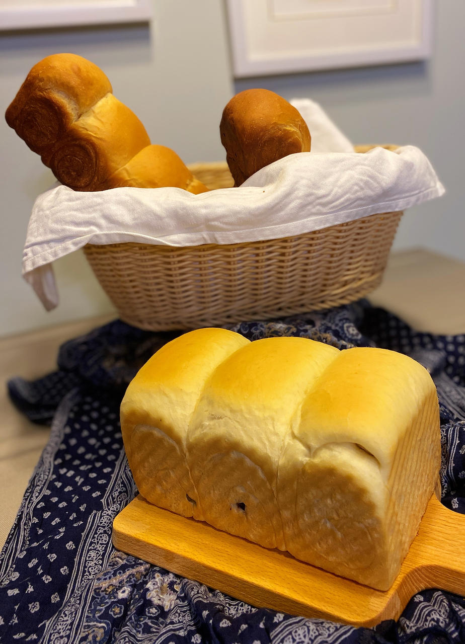 奶香纯粹的重料淡奶油吐司