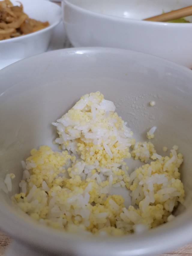 二米饭——听说大米和小米更配哟