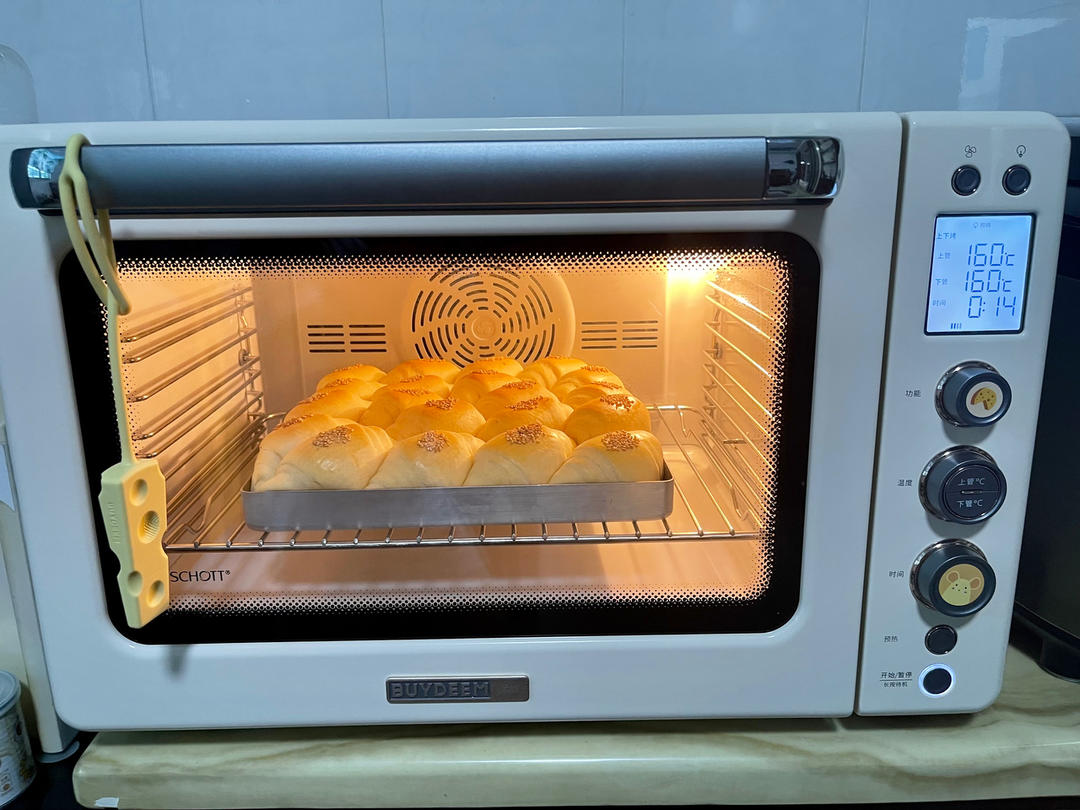 牛奶面包卷（直接法）