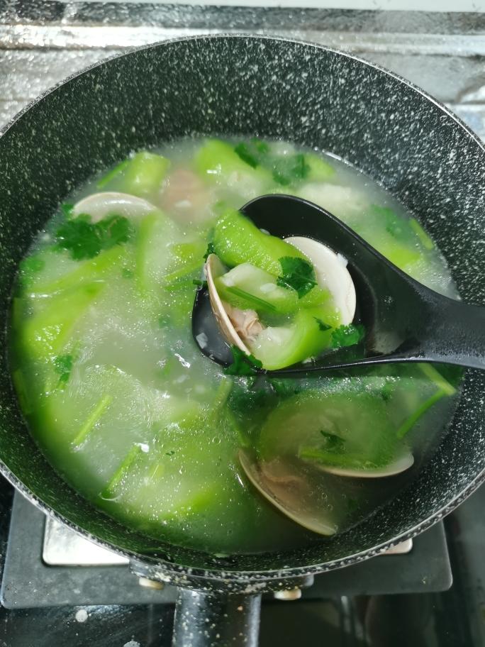 沙贝丝瓜汤的做法
