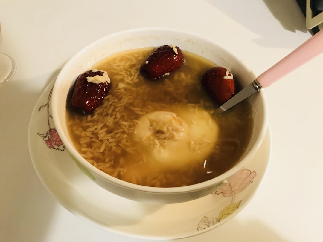紅糖酒釀煮雞蛋-對伱好的