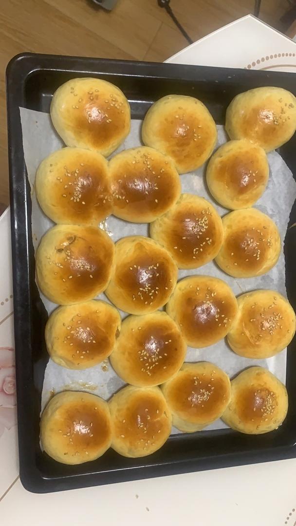 鲜奶小餐包-一次性发酵省时省力