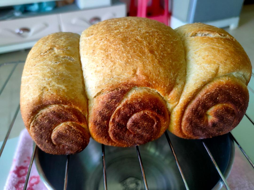 一次发酵牛奶吐司（隔夜冷藏出膜）