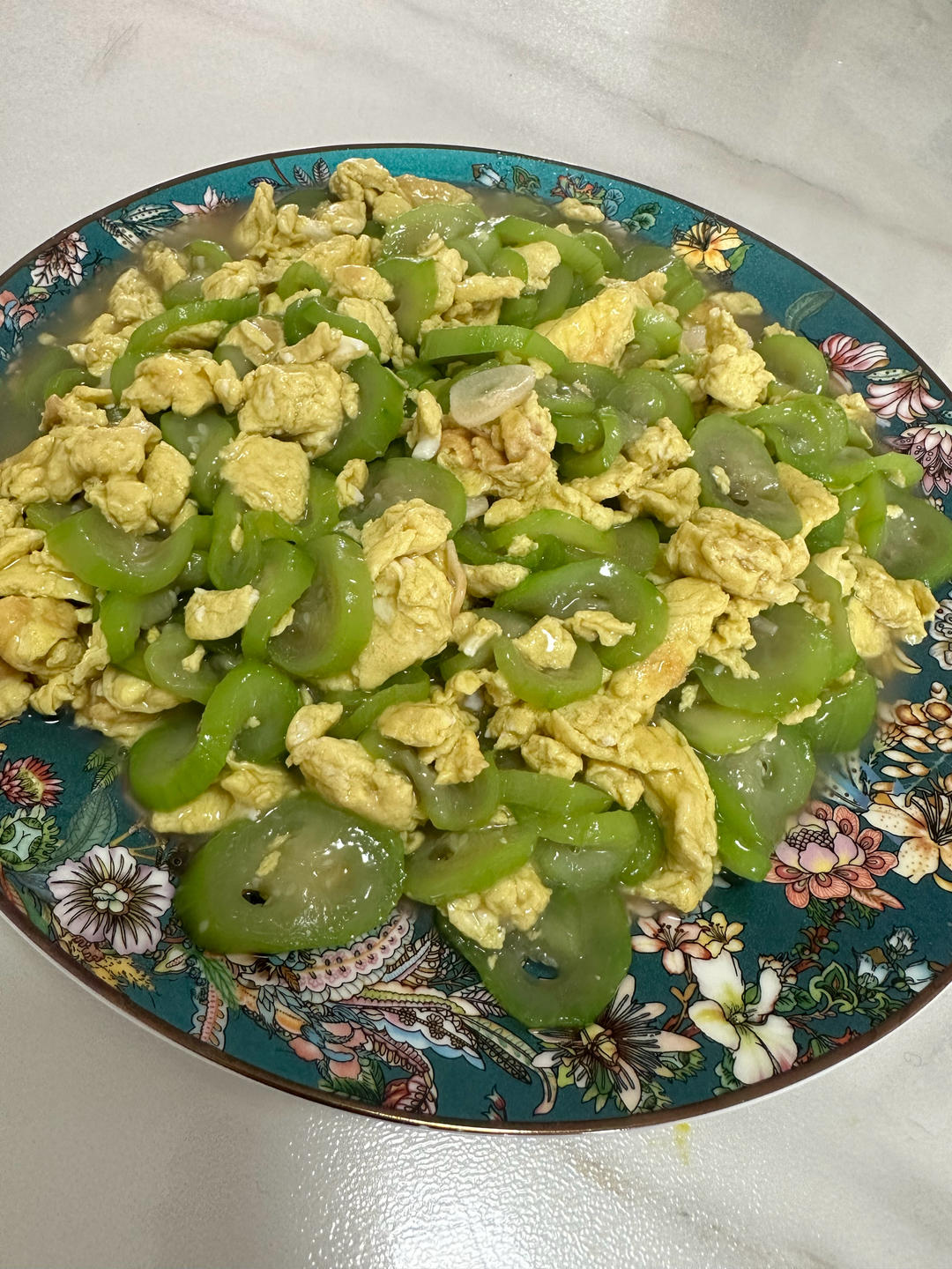 简单快手，五分钟搞定的丝瓜炒蛋