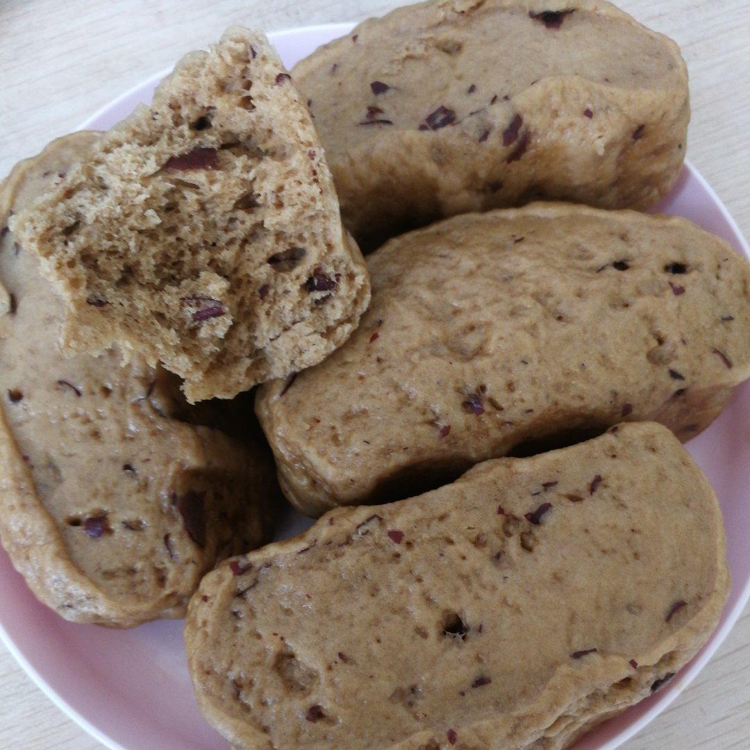 红糖核桃红枣馒头