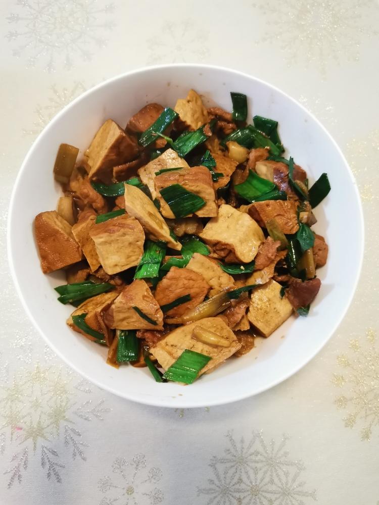 马桥豆腐干烧肉