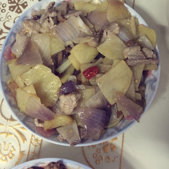 孜然洋葱土豆片