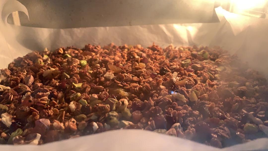 什锦granola烤燕麦片丨健康·零食
