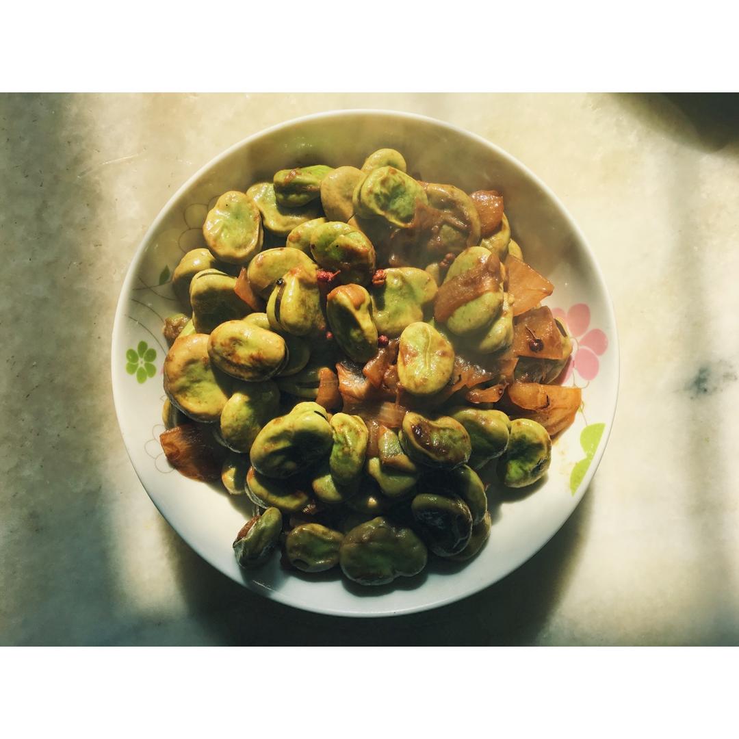 蚕豆与洋葱（冬末就是初春）