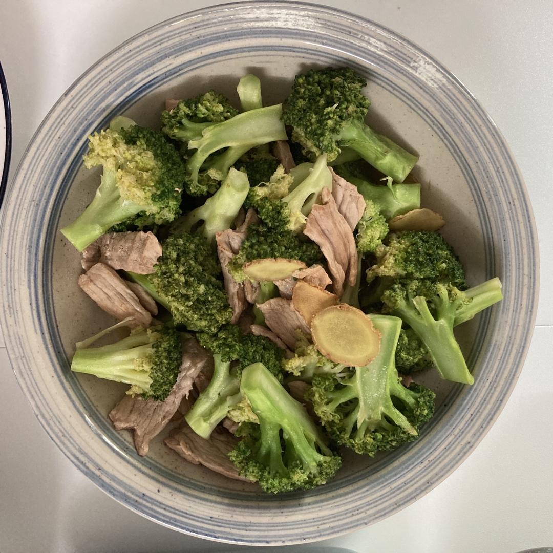 西兰花炒肉