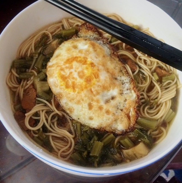 雪菜肉丝面