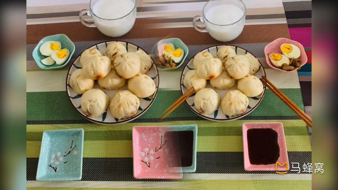 水晶菠菜小笼包减脂早餐