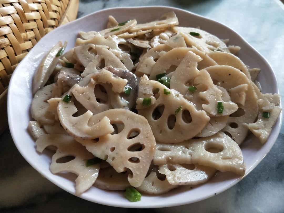葱香藕片
