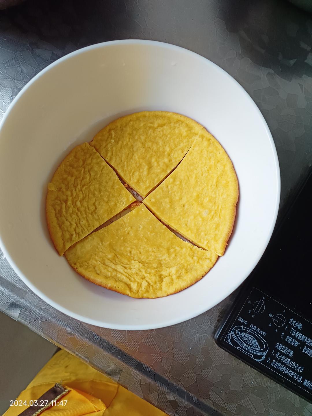 简单的电饭锅蛋糕(不用秤版)