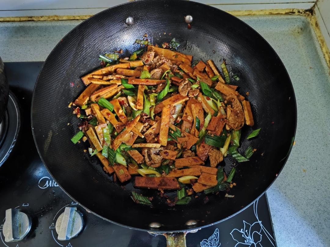 下饭湘菜【小炒攸县香干】，随手一炒就好吃！