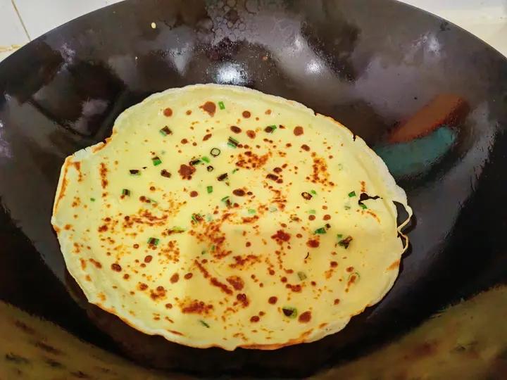 香浓牛奶鸡蛋饼