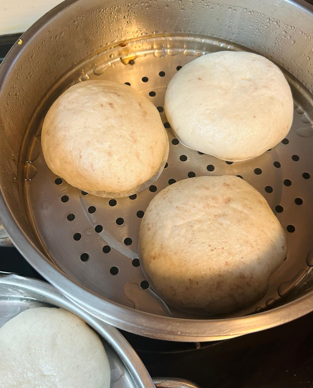 超好吃有豆豆的豆沙包，一次发酵（红豆包）