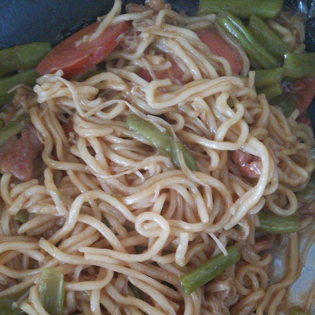 豆角焖面