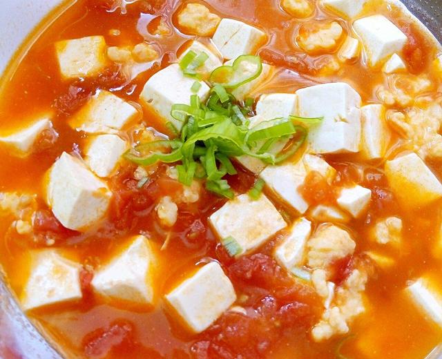 茄汁虾滑豆腐煲的做法
