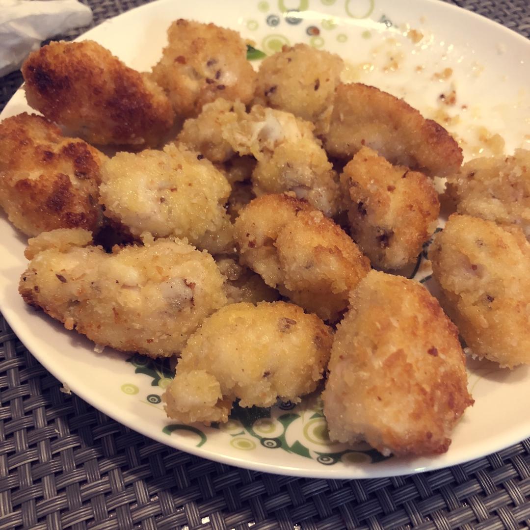 家庭自制孜然鸡米花