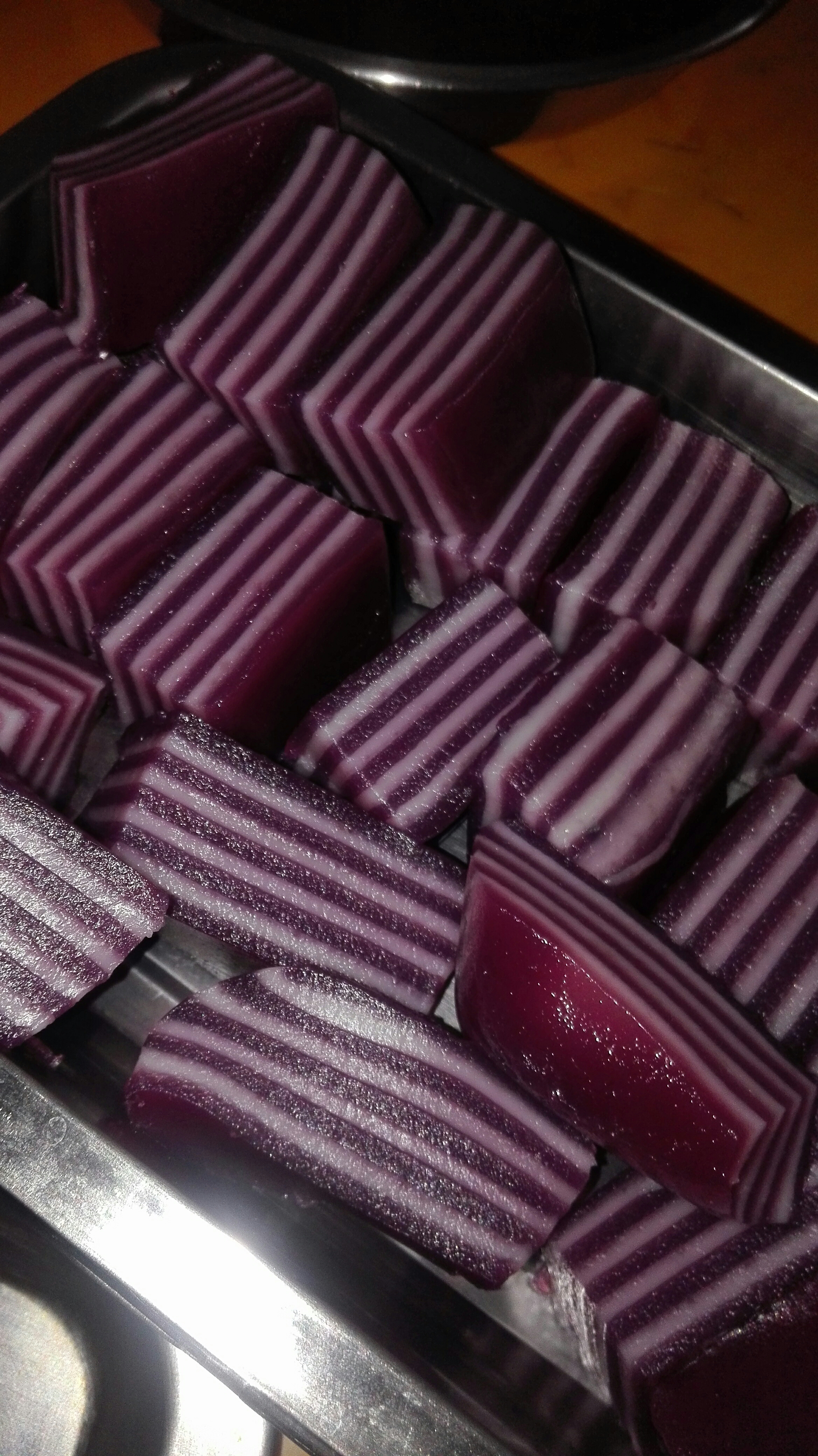 紫薯椰汁千层糕的做法