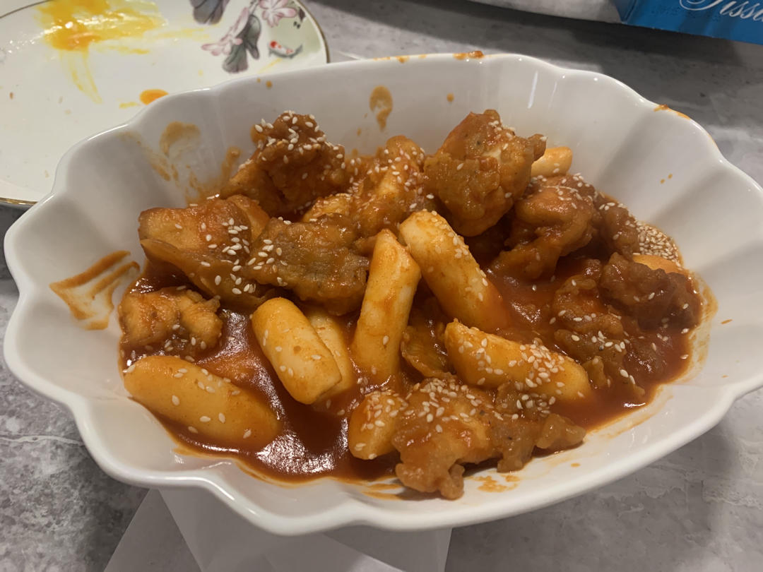 炸鸡年糕