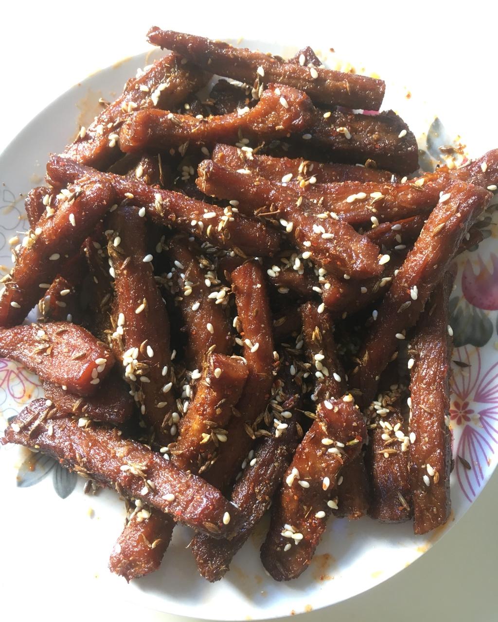 好吃到停不下来的手撕牛肉