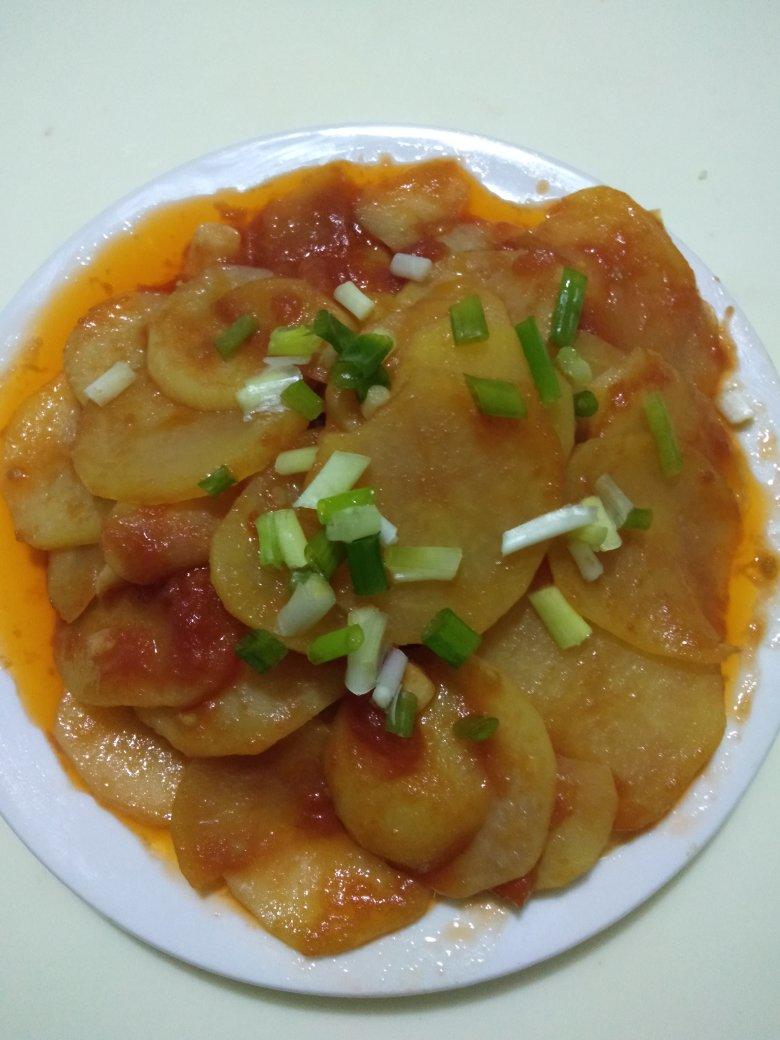 茄汁土豆片
