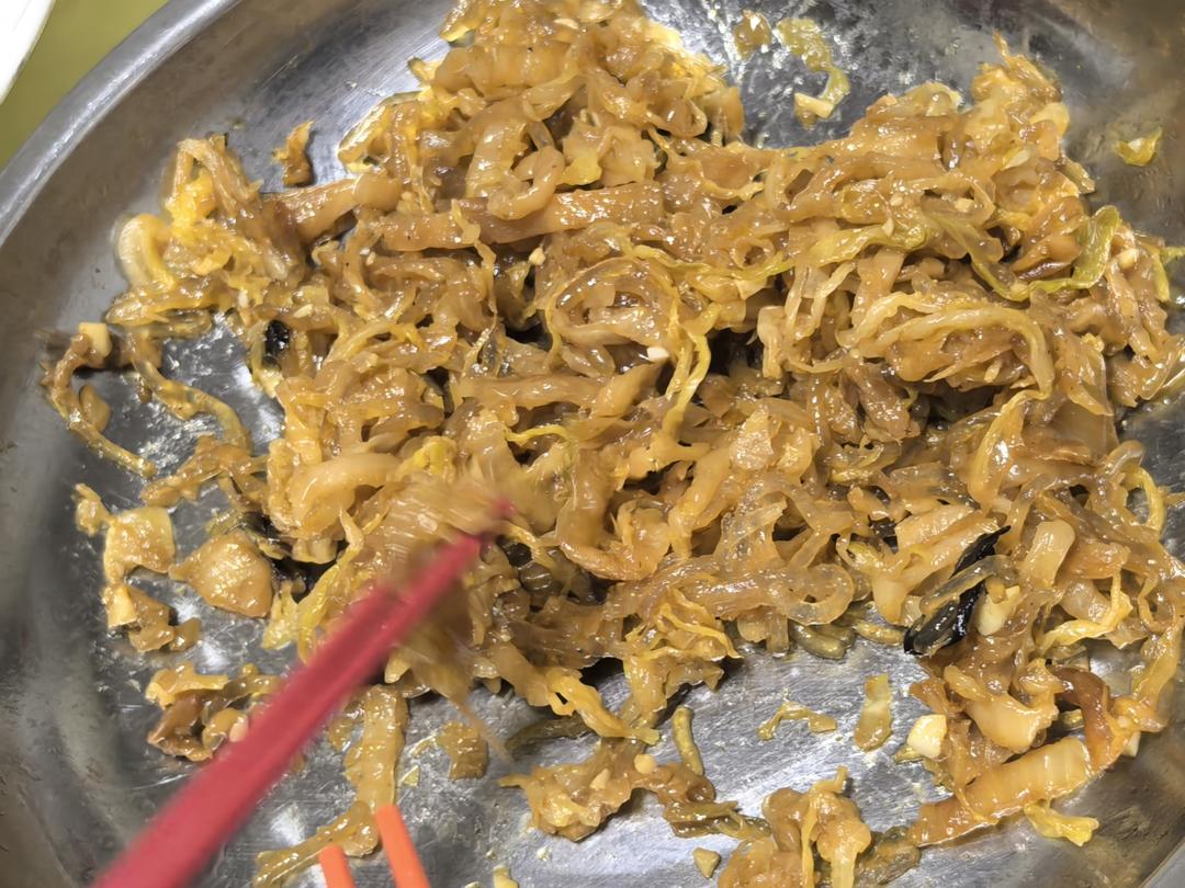酸菜炒粉