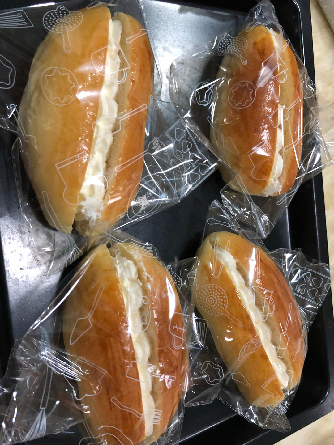 儿时款~奶油面包