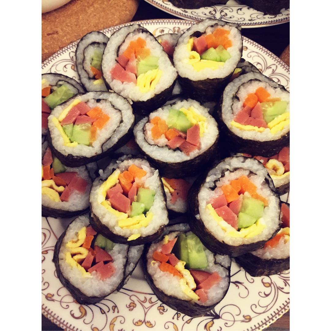 简单的紫菜包饭